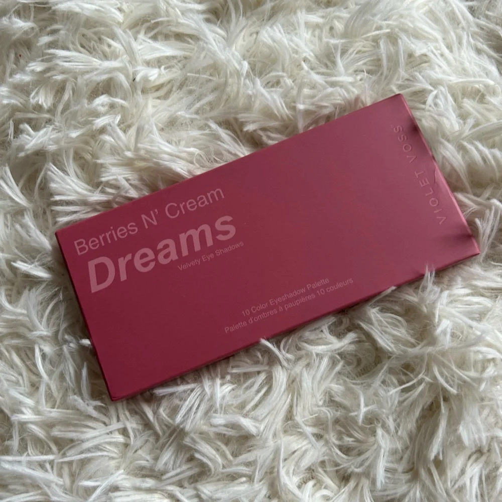 Violet Voss Berries N’ Cream Dreams Eyeshadow Palette New in box